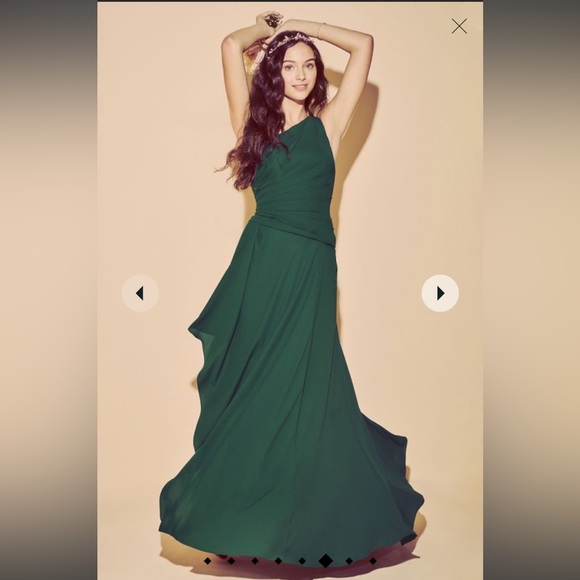 David’s Bridal bridesmaids dress in “Ballet” (dusty rose pink) - Picture 5 of 13